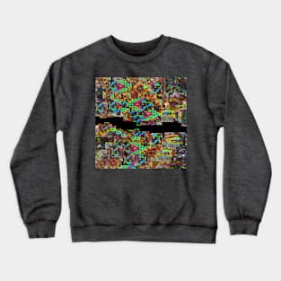 Android dream glitch Crewneck Sweatshirt